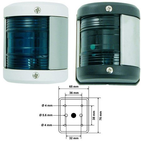 Grønt Styrbordslys Euromarine Stor Model