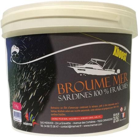 Groundbait Meriver Sardine 100% - Xboost
