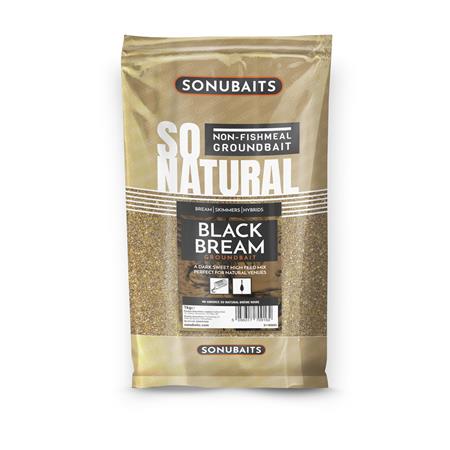 Groundbait Sonubaits So Natural Groundbait Black Bream