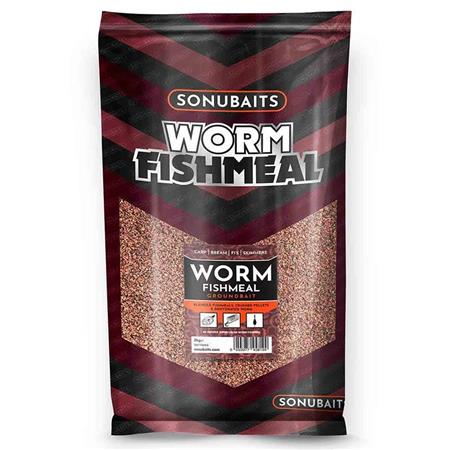 Groundbait Sonubaits Worm Fishmeal
