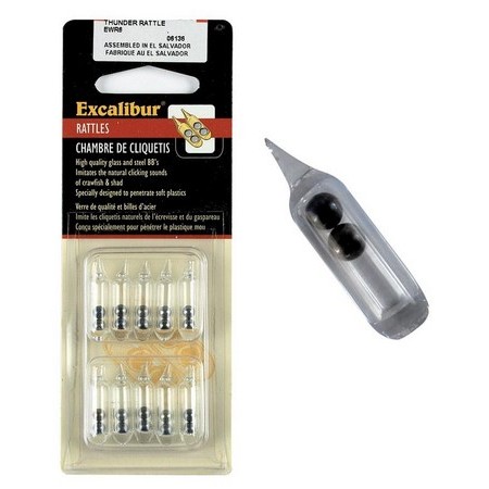 Grzechotka Excalibur Ze Szkła