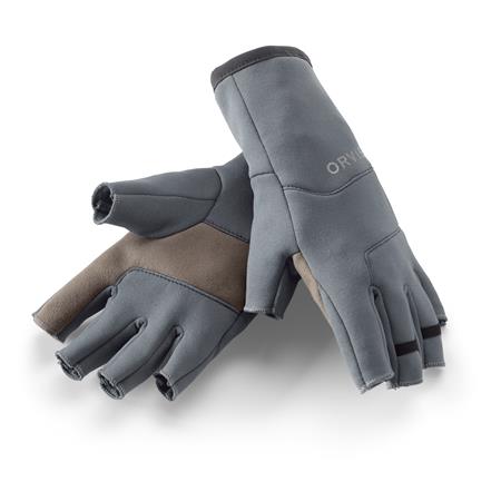Guantes Orvis Fingerless Fleece Glove - Gris