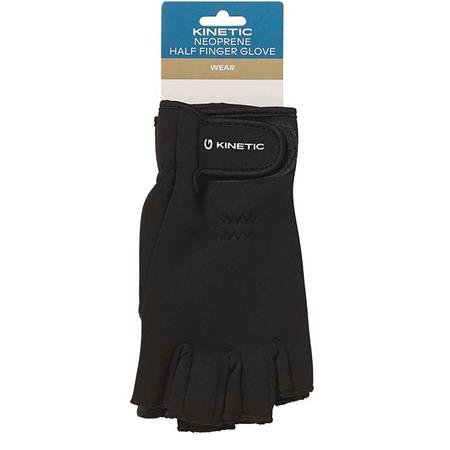 GUANTI IN NEOPRENE - NERO KINETIC HALF FINGER GLOVE NÉOPRÈNE - NOIR