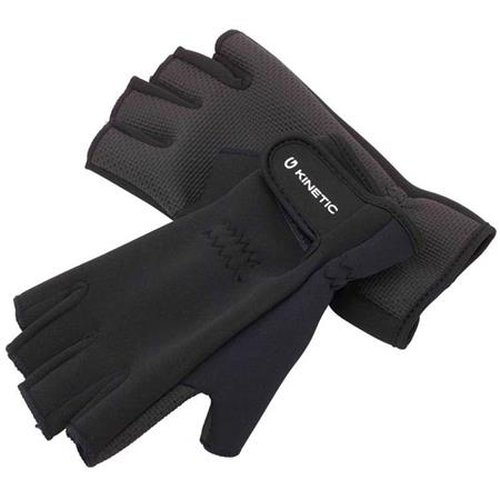 Guanti In Neoprene - Nero Kinetic Half Finger Glove Néoprène - Noir