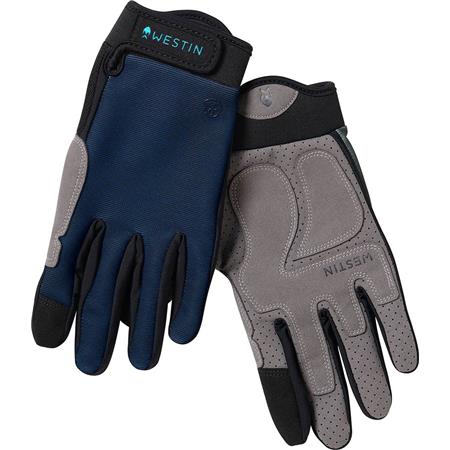 Guanti Upf 50+ - Petrol Blue Westin Drip Upf Glove Upf 50+ - Petrol Blue