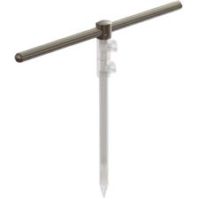 Nouveau en acier inoxydable Bankstick stabilisateur banque stick stabiliser rodpod supports à cannes