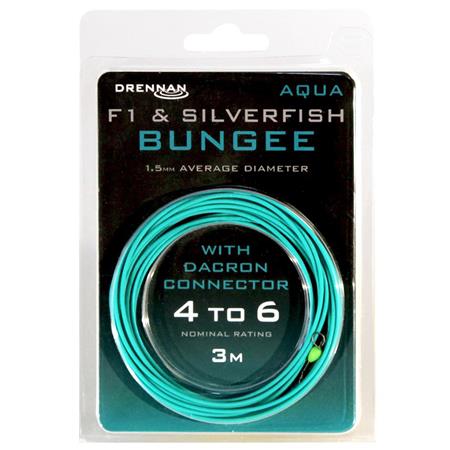 Guma Drennan F1 & Silverfish Bungee Aqua