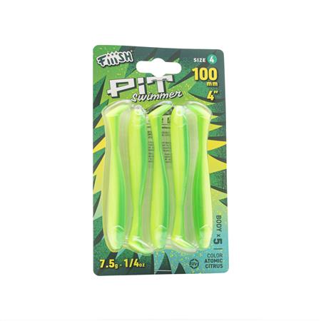 GUMMIFISCH FIIISH PIT SWIMMER 100 - 5ER PACK
