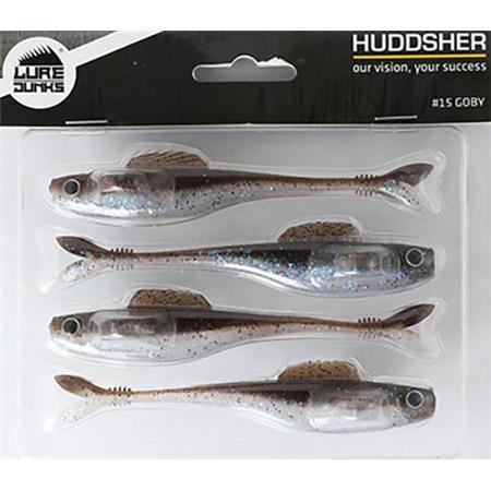 GUMMIFISCH LUREJUNKS HUDDSHER - 11.5CM - 4ER PACK