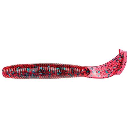 Gummifisch Strike King Rage Ned Cut-R Worm - 7.5Cm - 9Er Pack