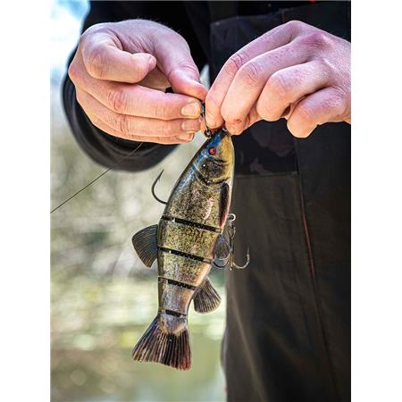 GUMMIFISCHE MONTIERT FOX RAGE REPLICANT JOINTED SUPER NATURAL TENCH - 14CM