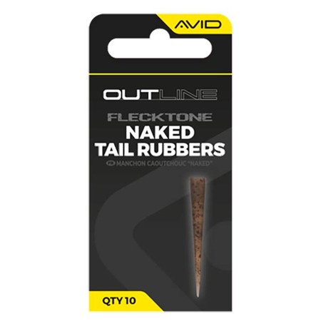 Gummihylster Avid Carp Outline Flecktone Naked Tail Rubber