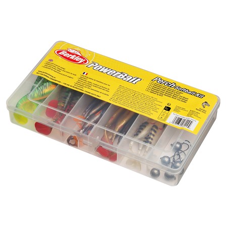 GUMMIKÖDER-SET BERKLEY POWERBAIT PERCH SOFBAIT JIG PRO KIT