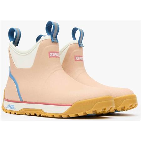 Γυναικείεσ Μπότεσ Xtratuf Wmns Ankle Deck Boot Ice Rubber - Ροζ Μαόνι