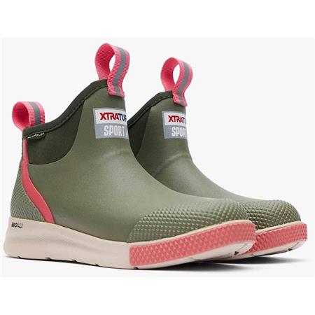 Γυναικείεσ Μπότεσ Xtratuf Wmns Ankle Deck Boot Sport - Ελιά