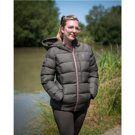 ΓΥΝΑΙΚΕΊΟ ΜΠΟΥΦΆΝ FOX WOMENS EXPLORER HD QUILTED JACKET - ΧΑΚΊ