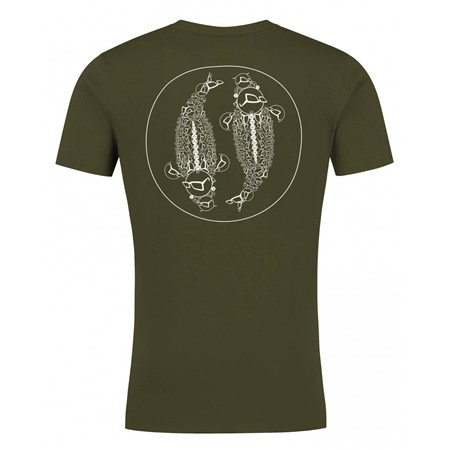ΓΥΝΑΙΚΕΊΟ ΚΟΝΤΟΜΆΝΙΚΟ T-SHIRT KORDA WOMENS MANDALA T-SHIRT - ΣΚΟΎΡΟ ΕΛΙΆΣ
