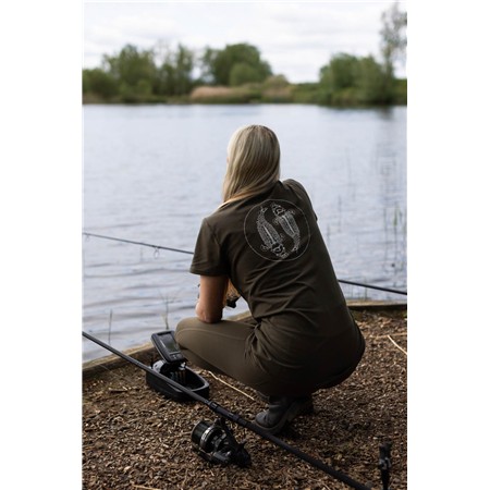 ΓΥΝΑΙΚΕΊΟ ΚΟΝΤΟΜΆΝΙΚΟ T-SHIRT KORDA WOMENS MANDALA T-SHIRT - ΣΚΟΎΡΟ ΕΛΙΆΣ