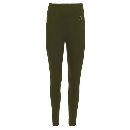Γυναικείο Παντελόνι Korda Womens Leggings - Σκούρο Ελαιοπράσινο