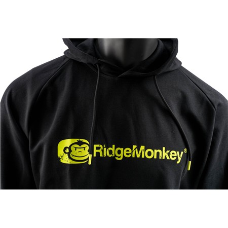HÆTTETRØJE TIL HERRE RIDGE MONKEY APEAREL LIGHTWEIGHT CLASSIC HOODY - SORT
