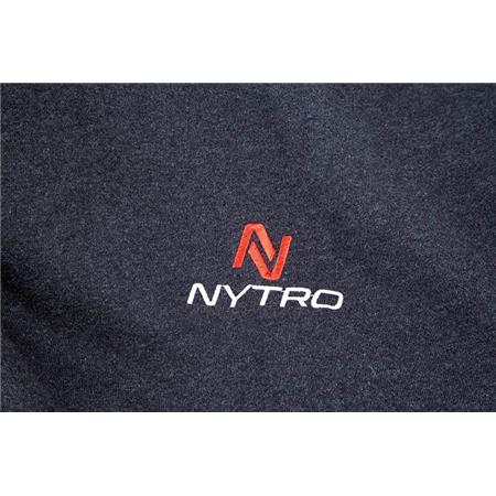 HÆTTETRØJE TIL MÆND NYTRO HOODY - MØRKEGRÅ MELANGE