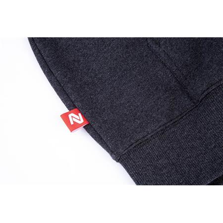 HÆTTETRØJE TIL MÆND NYTRO HOODY - MØRKEGRÅ MELANGE