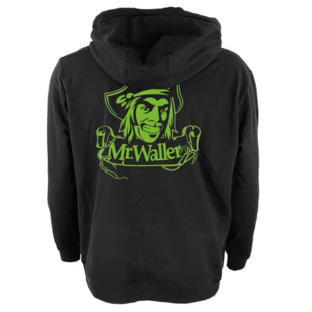 HÆTTETRØJE TIL MÆND ZECK MR. WALLER BIG BOY HOODIE - SORT