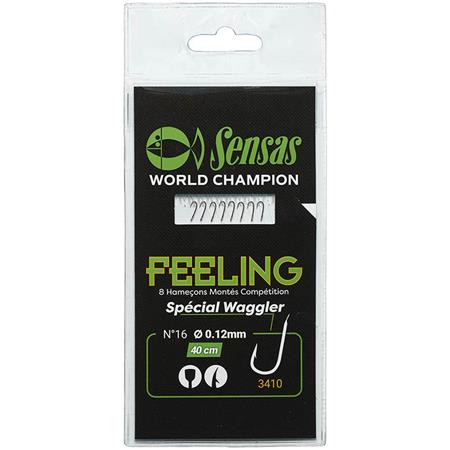 Haczyk Montowany Sensas Feeling 3410 Brązowy