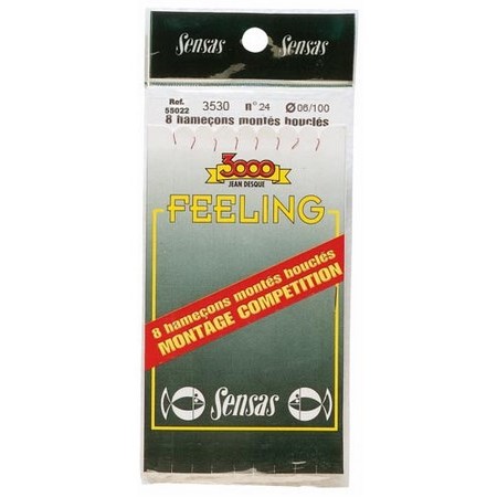 Haczyk Montowany Sensas Feeling 3530 Brązowy