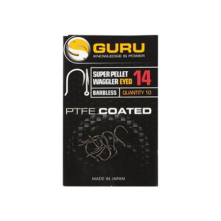 Haczyk Pojedynczy Guru Super Pellet Waggler - Pack De 10