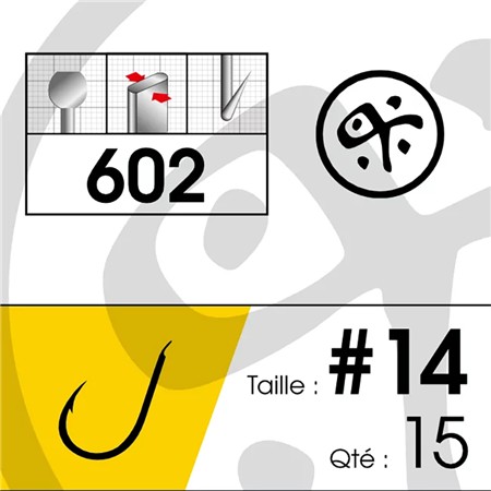 Haczyk Pojedynczy Native 602