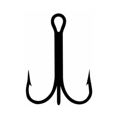 Haczyk Potrójny Yokozuna Universal Black Nickel - Pack De 10