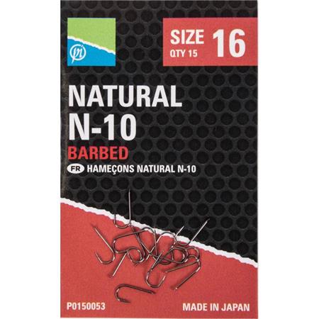 Haczyk Typu Coup Preston Innovations Natural N-10