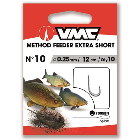 Haczyk Z Przyponem Vmc Method Feeder Extra Short