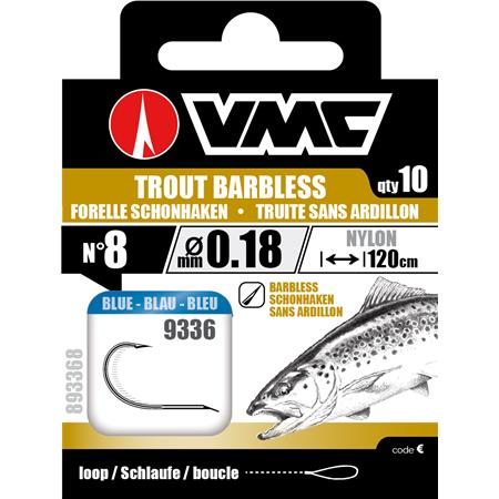 Haczyk Z Przyponem Vmc Trout Barbless