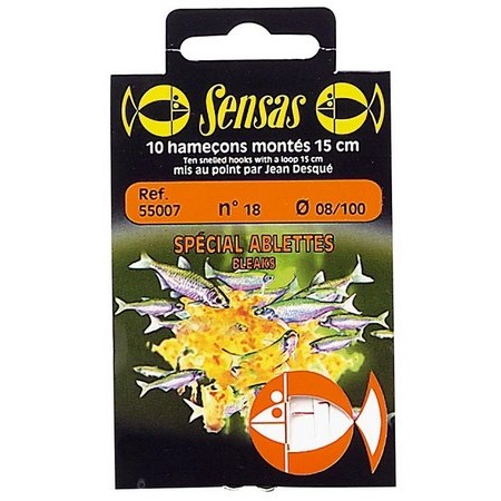 Haczyki Montowane Do Łowienia Spławikowego Sensas Specjalne Na Płotkę