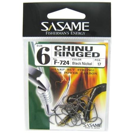 Hak Pojedynczy Sasame Chinu Ringed Hook