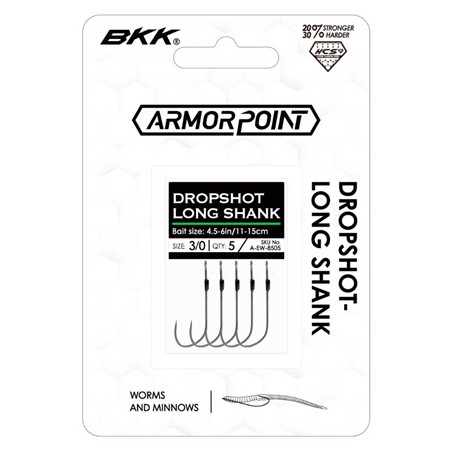 HAKEN BKK DROPSHOT-LONG SHANK