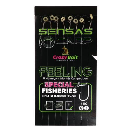 Haken Montiert Sensas Crazy Bait 4110