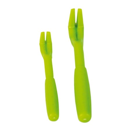 HAKEN ZIEH-ZECKEN STEPLAND - VERT - 3ER PACK