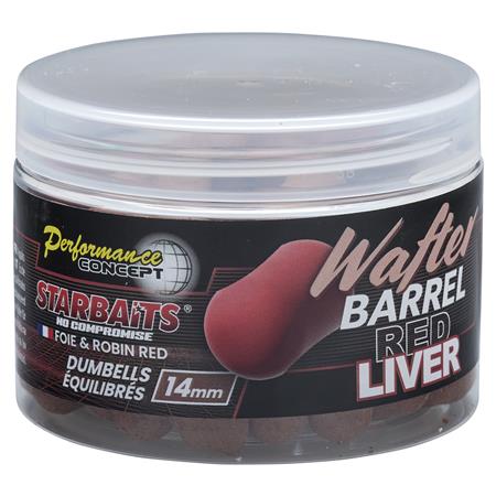 Hakenköder Starbaits Performance Concept Red Liver Wafter Barrel