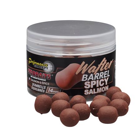 Hakenköder Starbaits Performance Concept Spicy Salmon Wafter Barrel