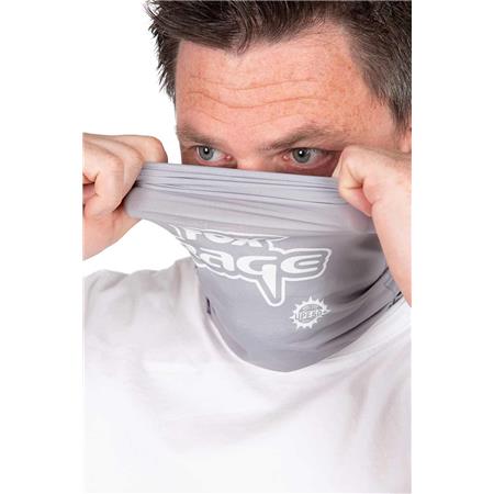 HALSEDISSE FOX RAGE LIGHT GREY SNOOD - GRÅ