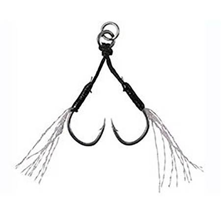 Hamecon Assist Duo Drag Metal Assist Hook Double - Pack Of 3