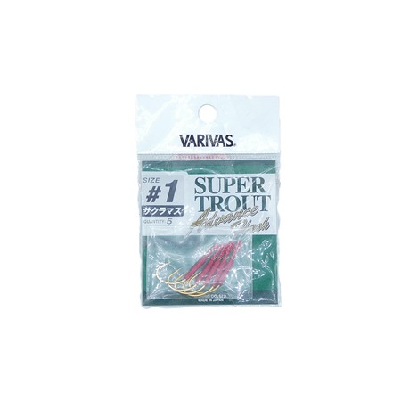 Hameçon Assit Hook Varivas Super Trout - Doré