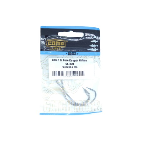 Hameçon Camo Lures Ez Keeper Haken - 3/0 - Par 3
