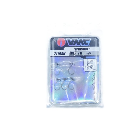 Hamecon Carnassier Vmc Spin Shot 7119 Sh - Pack -    N° 6