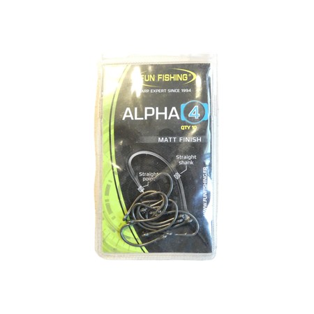 Hamecon Carpe Fun Fishing Serie Alpha -  Taille 4