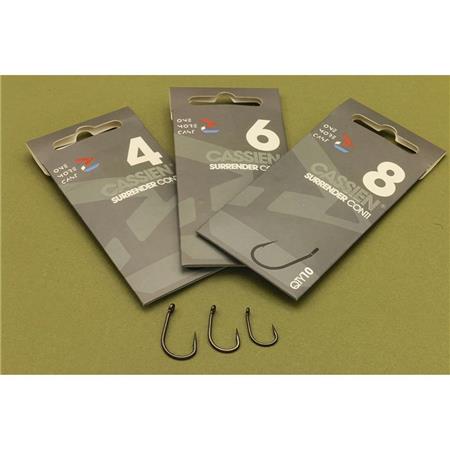 HAMEÇON CARPE ONE MORE CAST CASSIEN SURRENDER CONTI-HOOKS