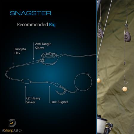 HAMEÇON CARPE POLE POSITION SNAGSTER